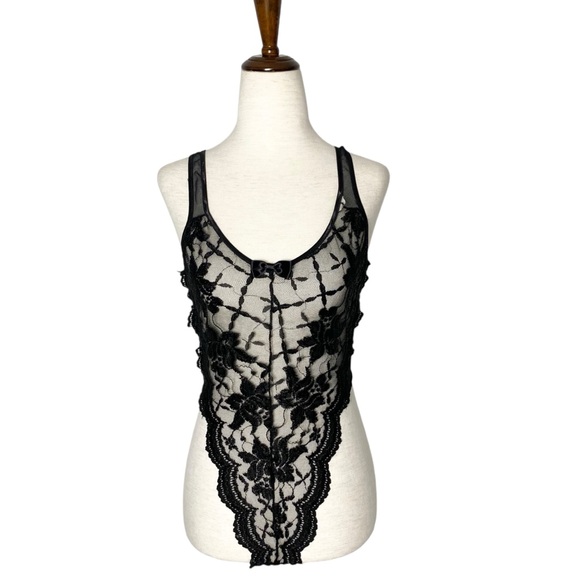 Victoria's Secret Tops - Vintage Victoria's Secret lace bodysuit